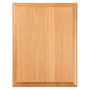 Solid Red Alder Wood Plaque