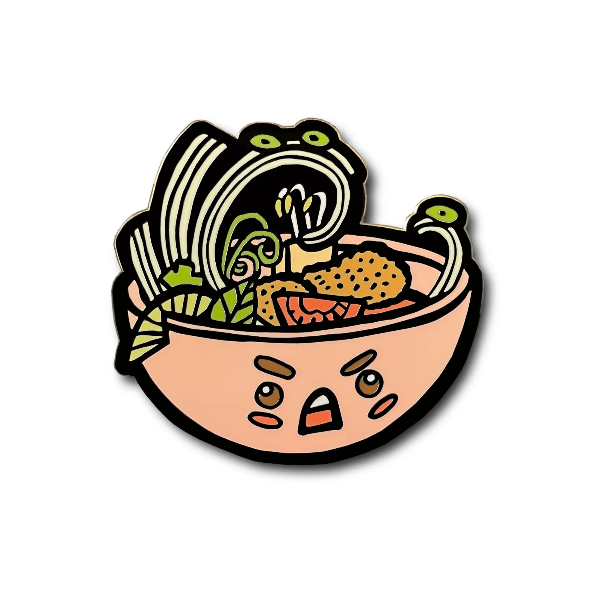 Stacy Nguyen: Bun Rieu Lapel Enamel Pin