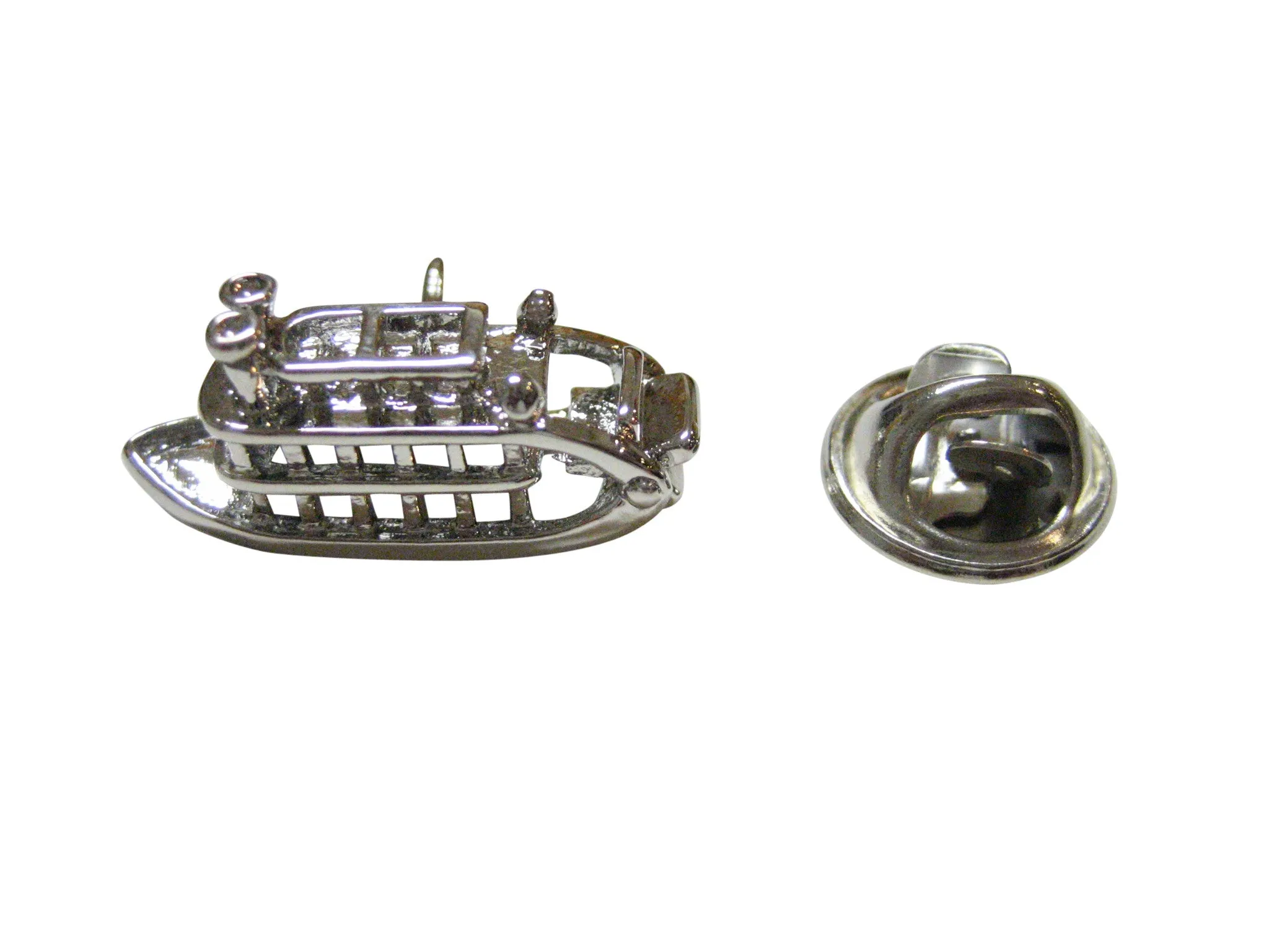Steam Boat Lapel Pin