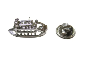 Steam Boat Lapel Pin