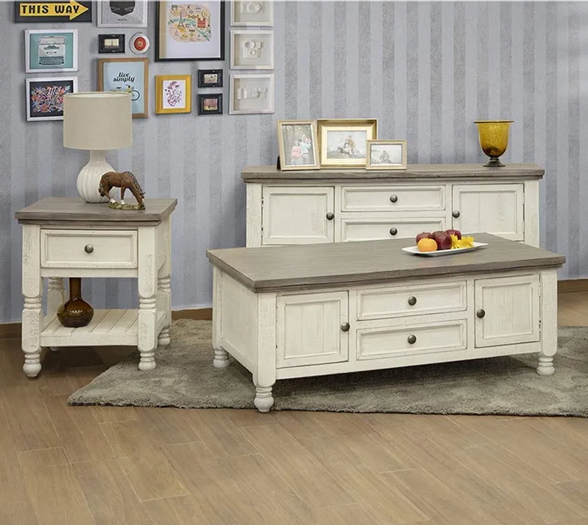Stone Collection End Table