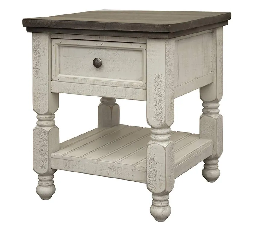 Stone Collection End Table