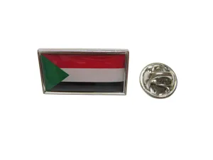 Sudan Flag Lapel Pin