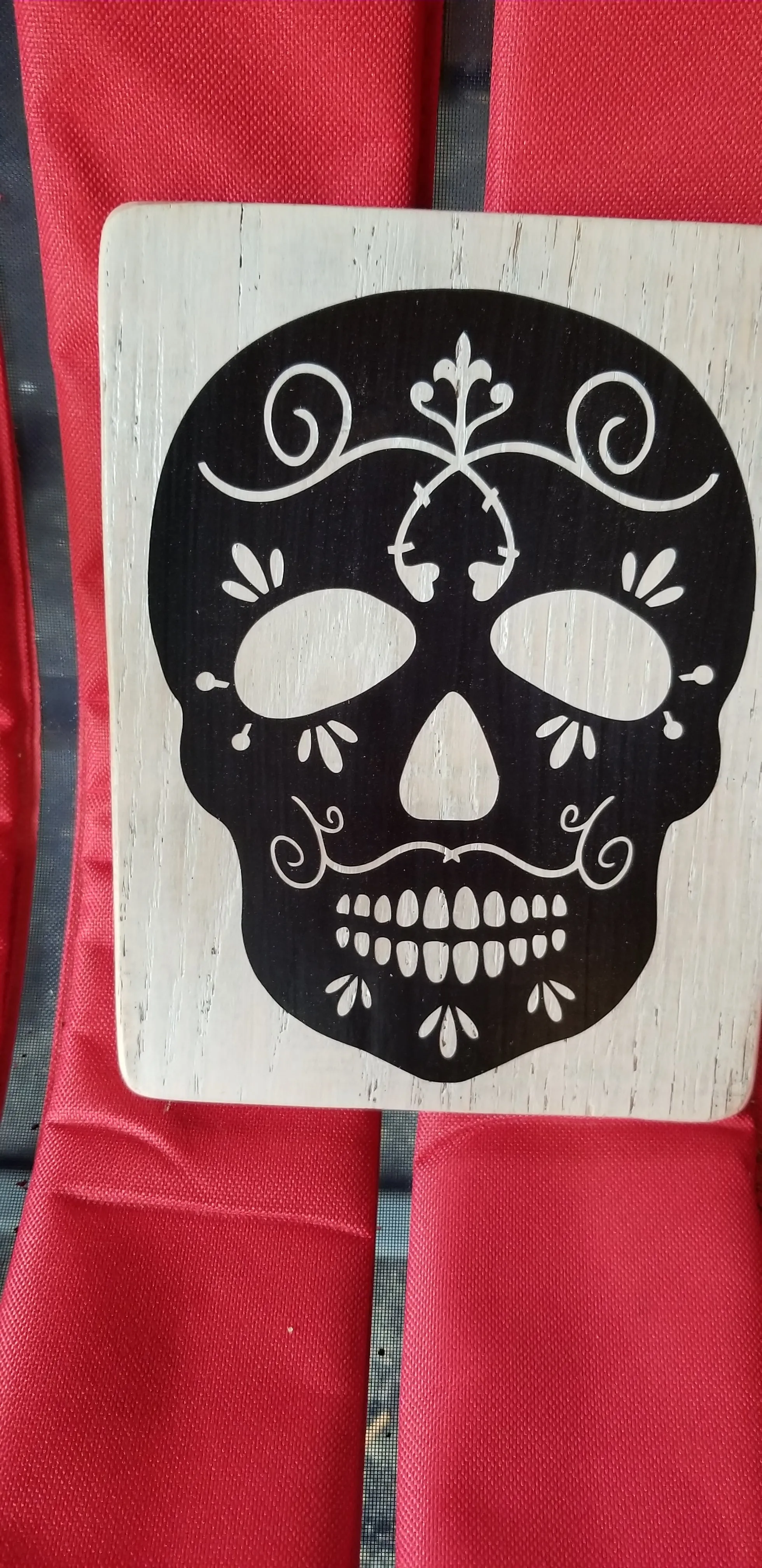 Sugar Skull wall plaque