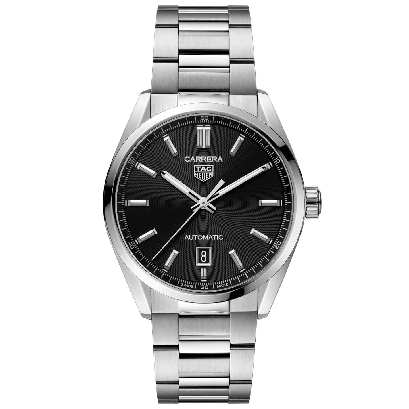Tag Heuer Carrera Caliber 5 39mm Watch Automatic Steel WBN2110.BA0639