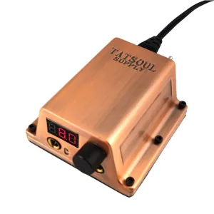 TATSoul Brick Tattoo Power Supply - Brass