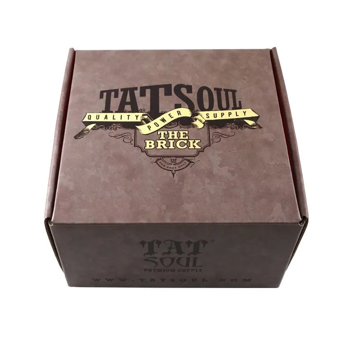 TATSoul Brick Tattoo Power Supply - Brass