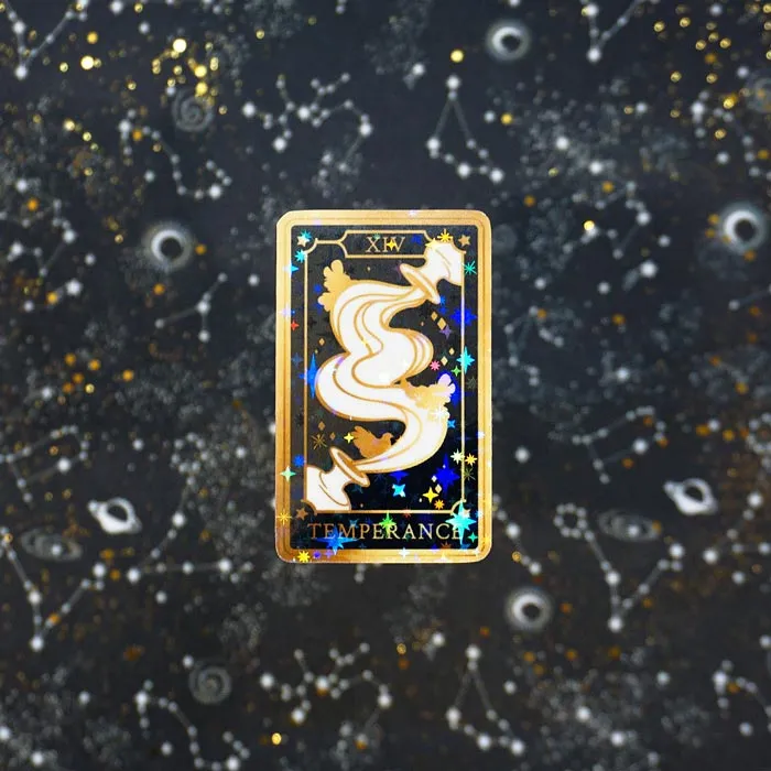 Temperance | Holographic Sticker