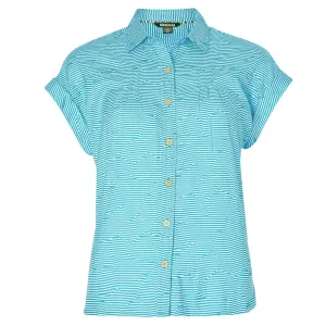 Tharu Camp Shirt - Azule Stripe
