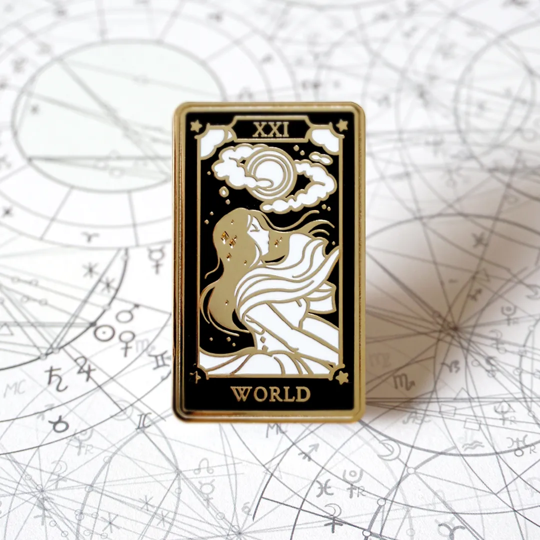 The World | Enamel Pin