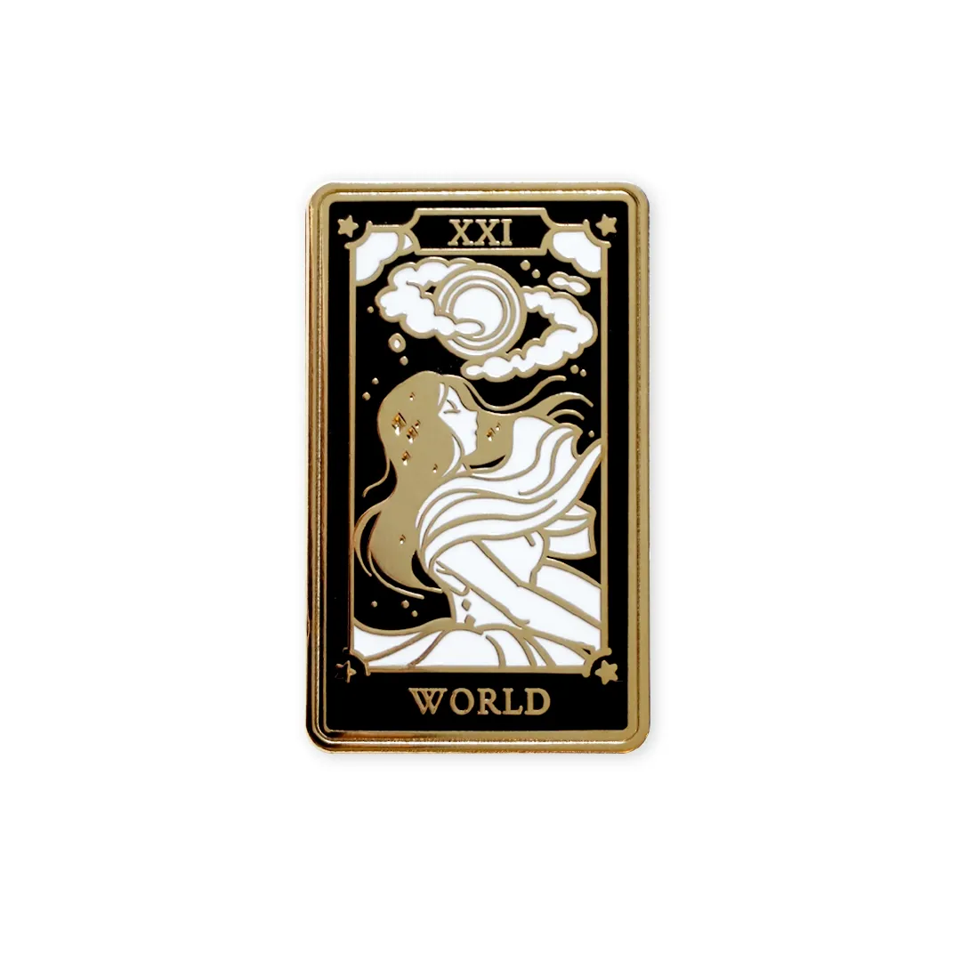 The World | Enamel Pin