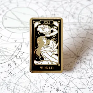 The World | Enamel Pin