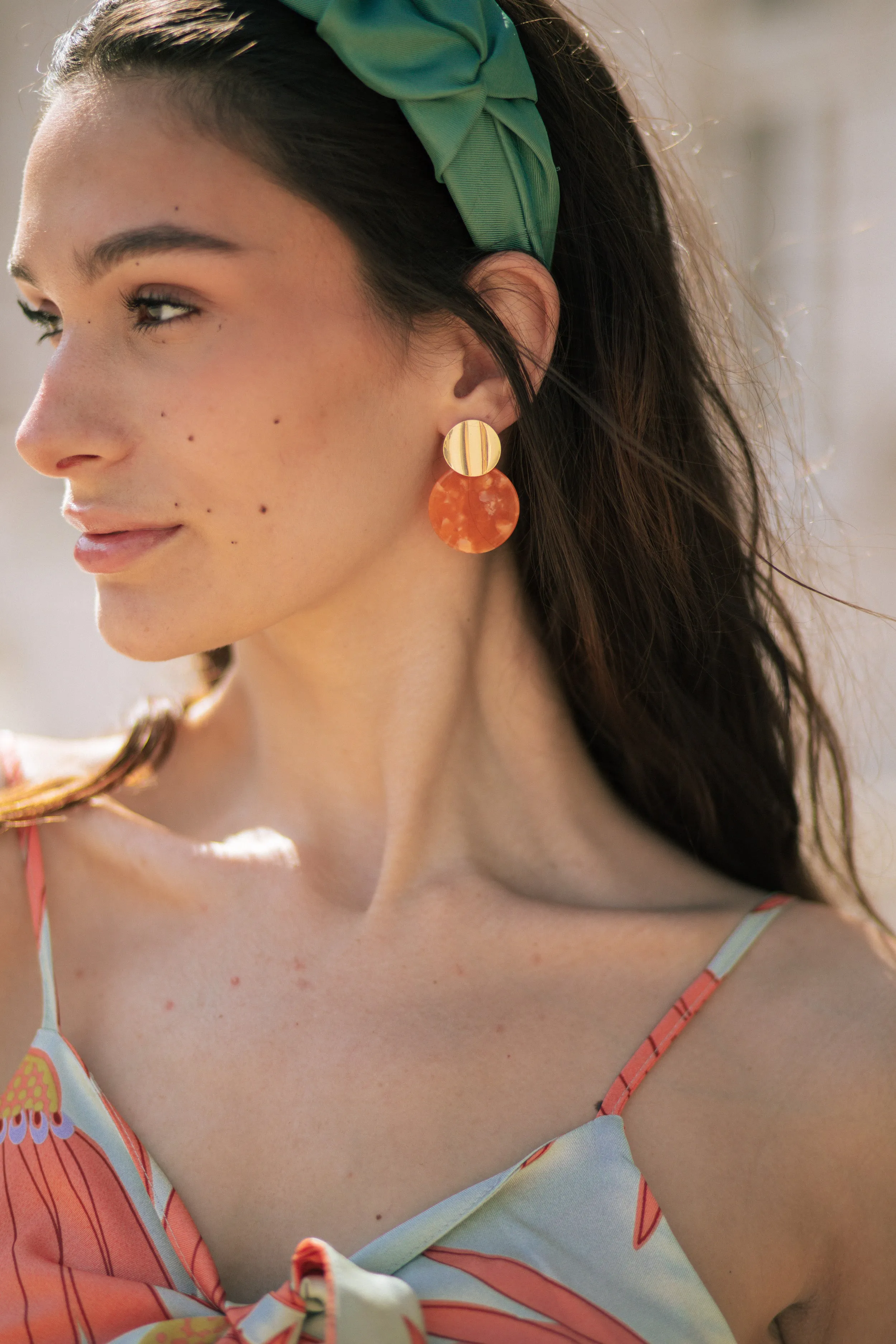 Thick Satin Pintuck Headband