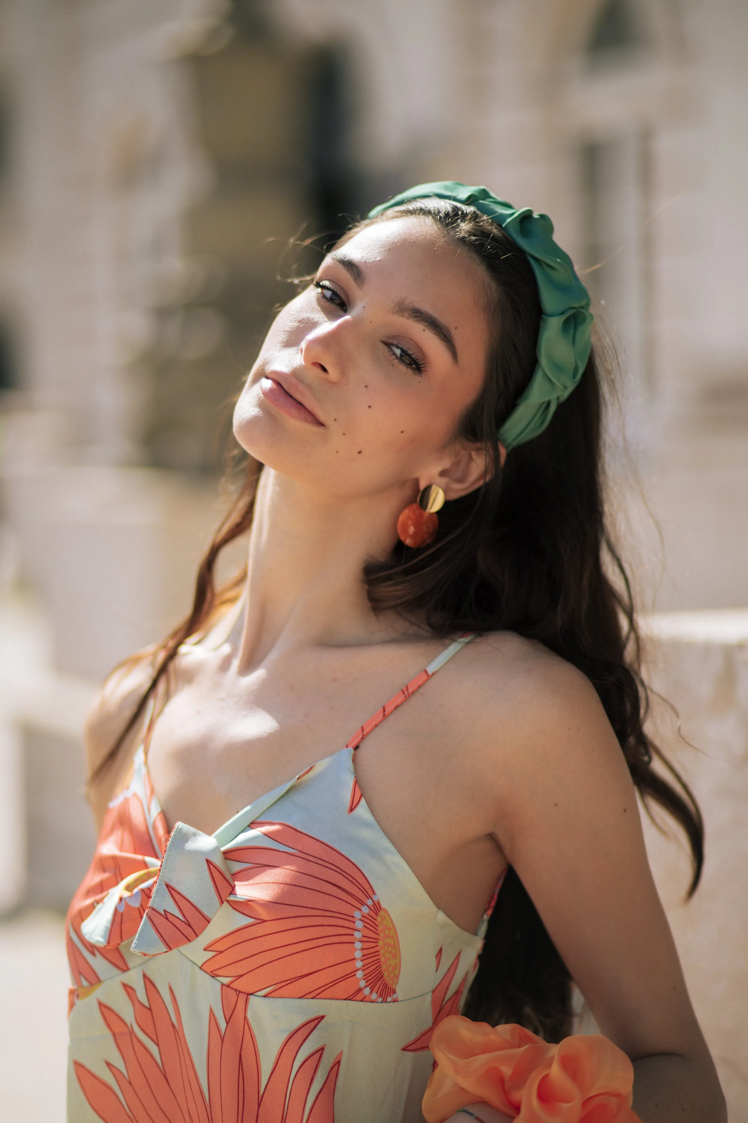 Thick Satin Pintuck Headband