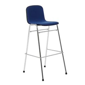 Touchwood Bar Chair Cobalt / Chrome