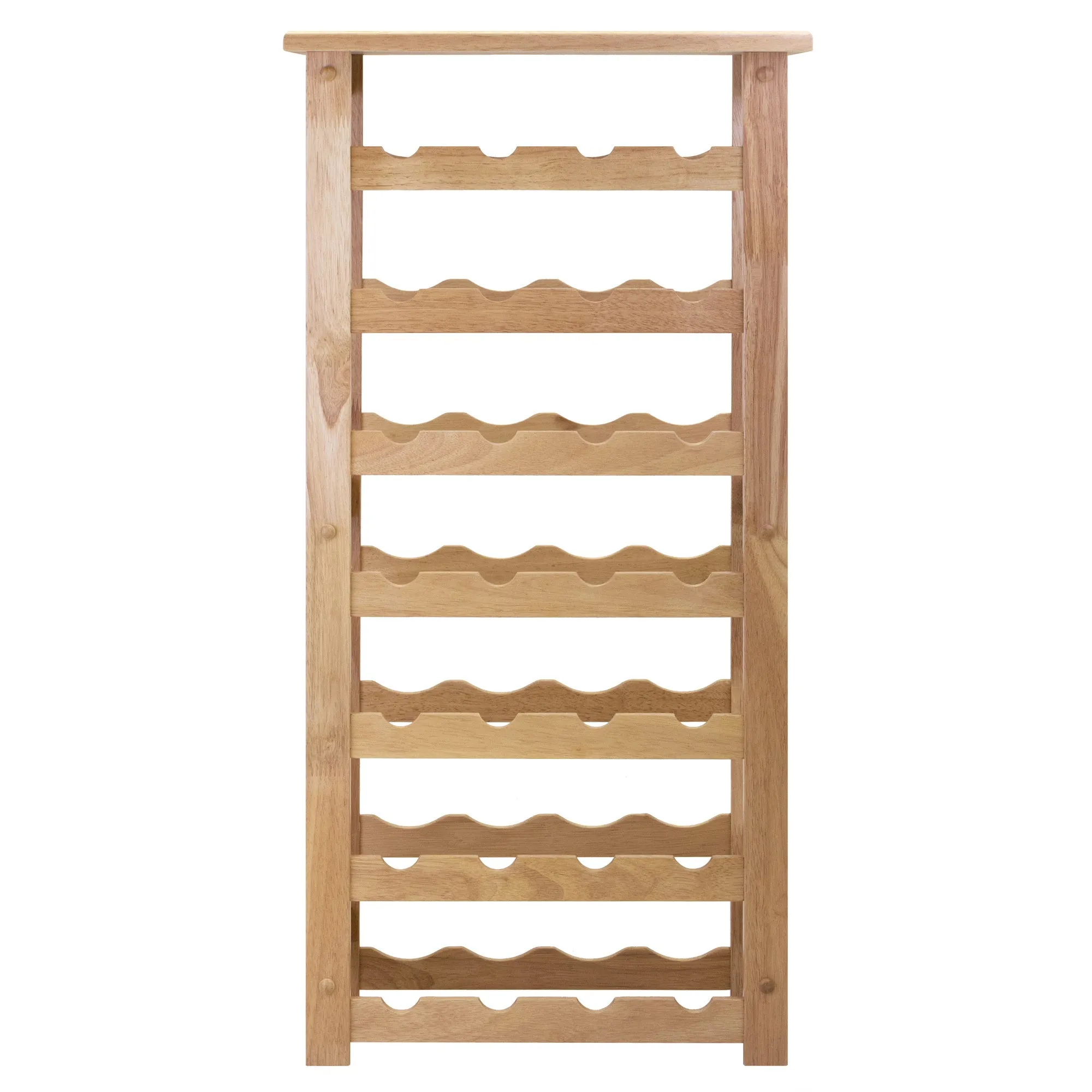 Traditional Napa Wine Rack
