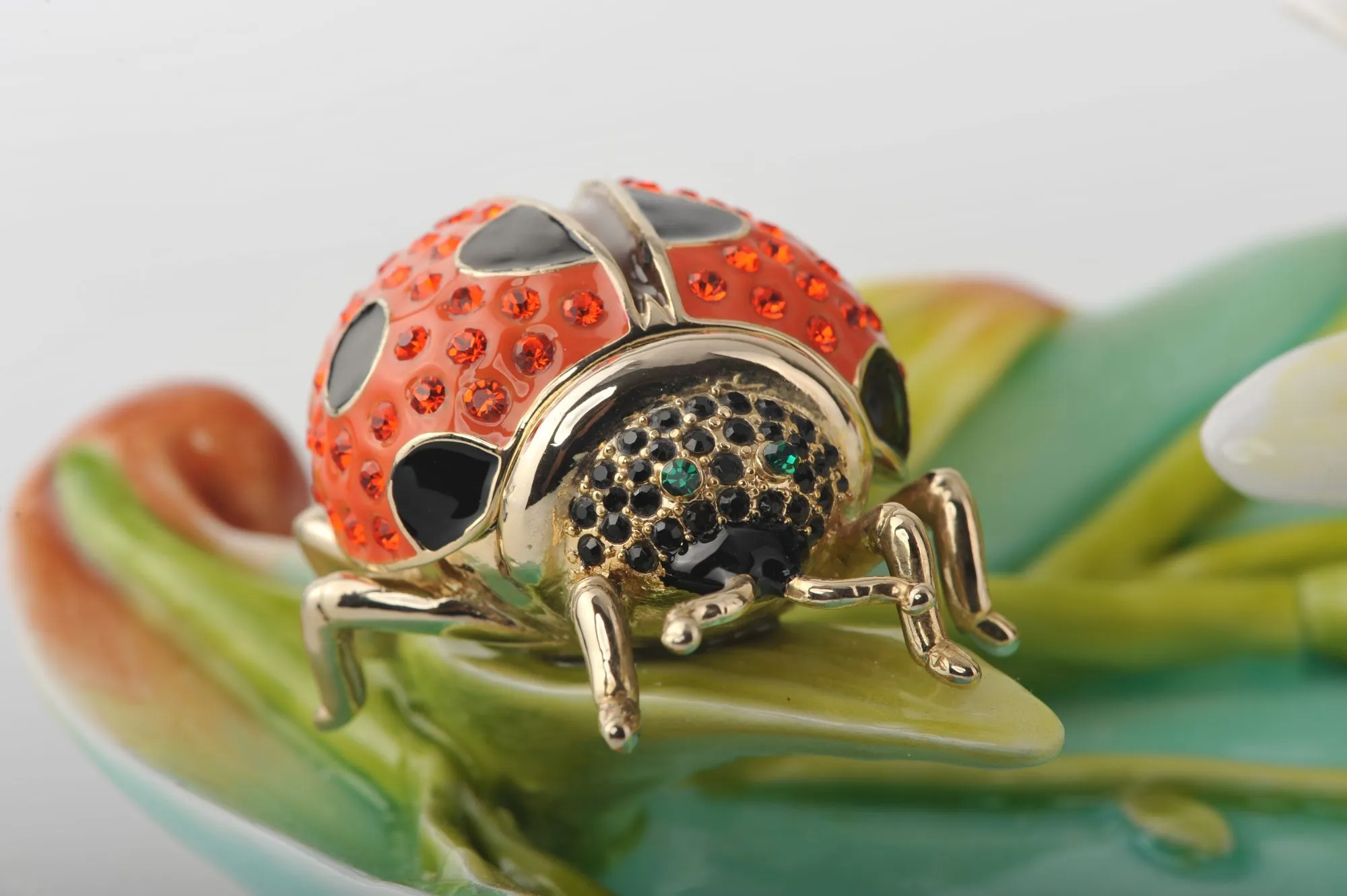 Trinket Plate with Ladybug