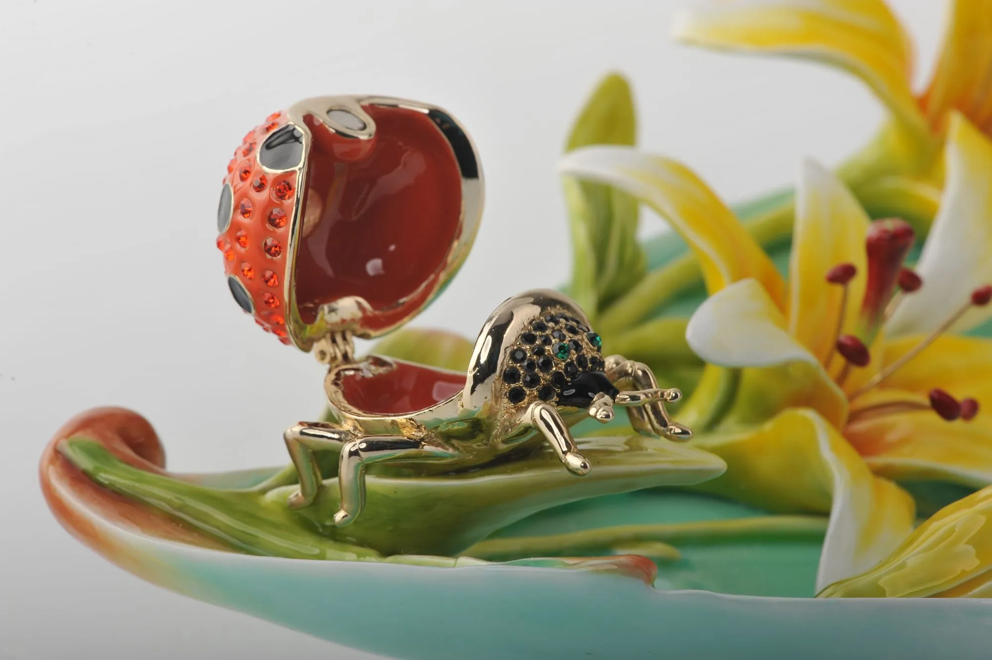 Trinket Plate with Ladybug