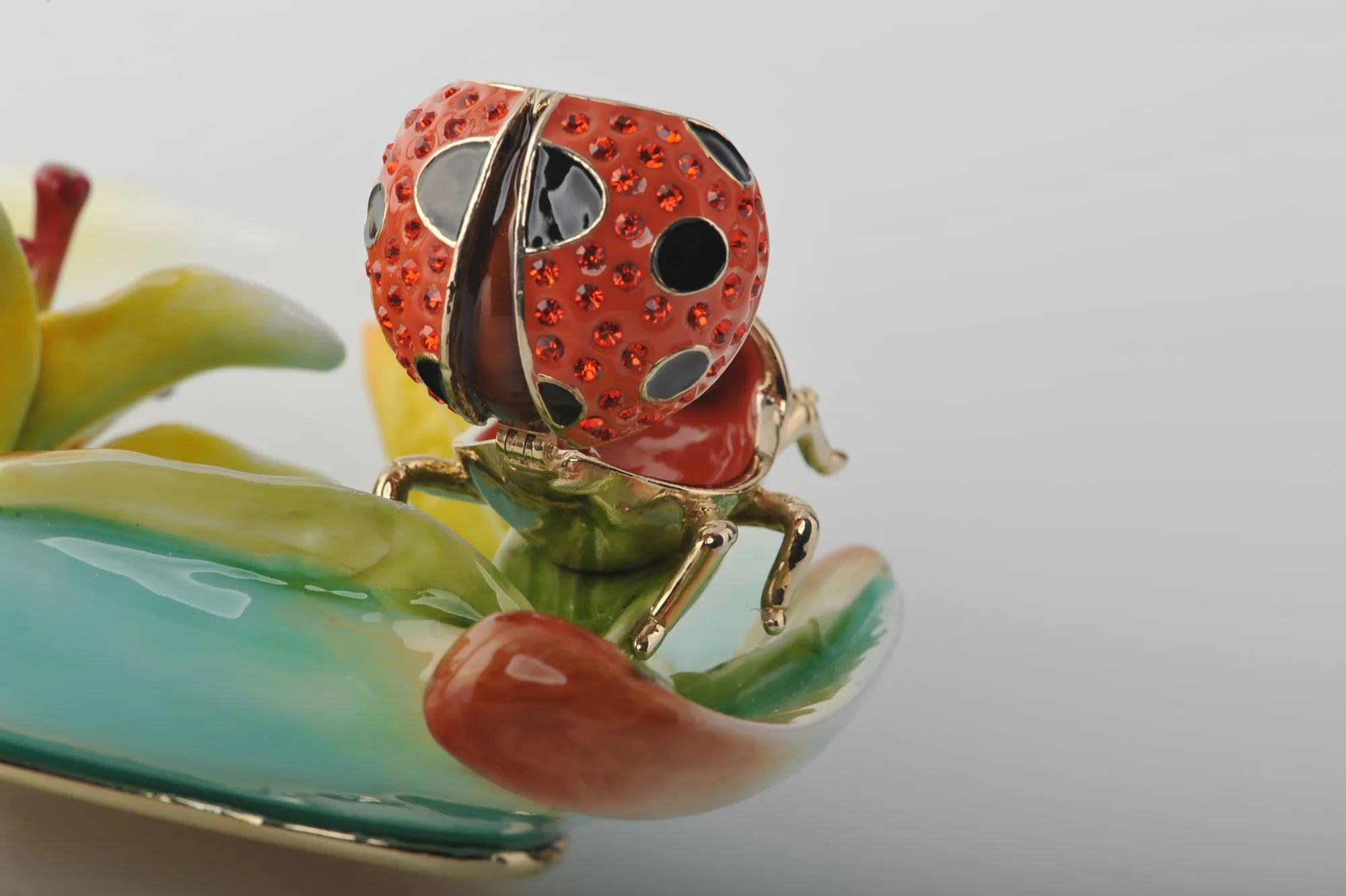 Trinket Plate with Ladybug