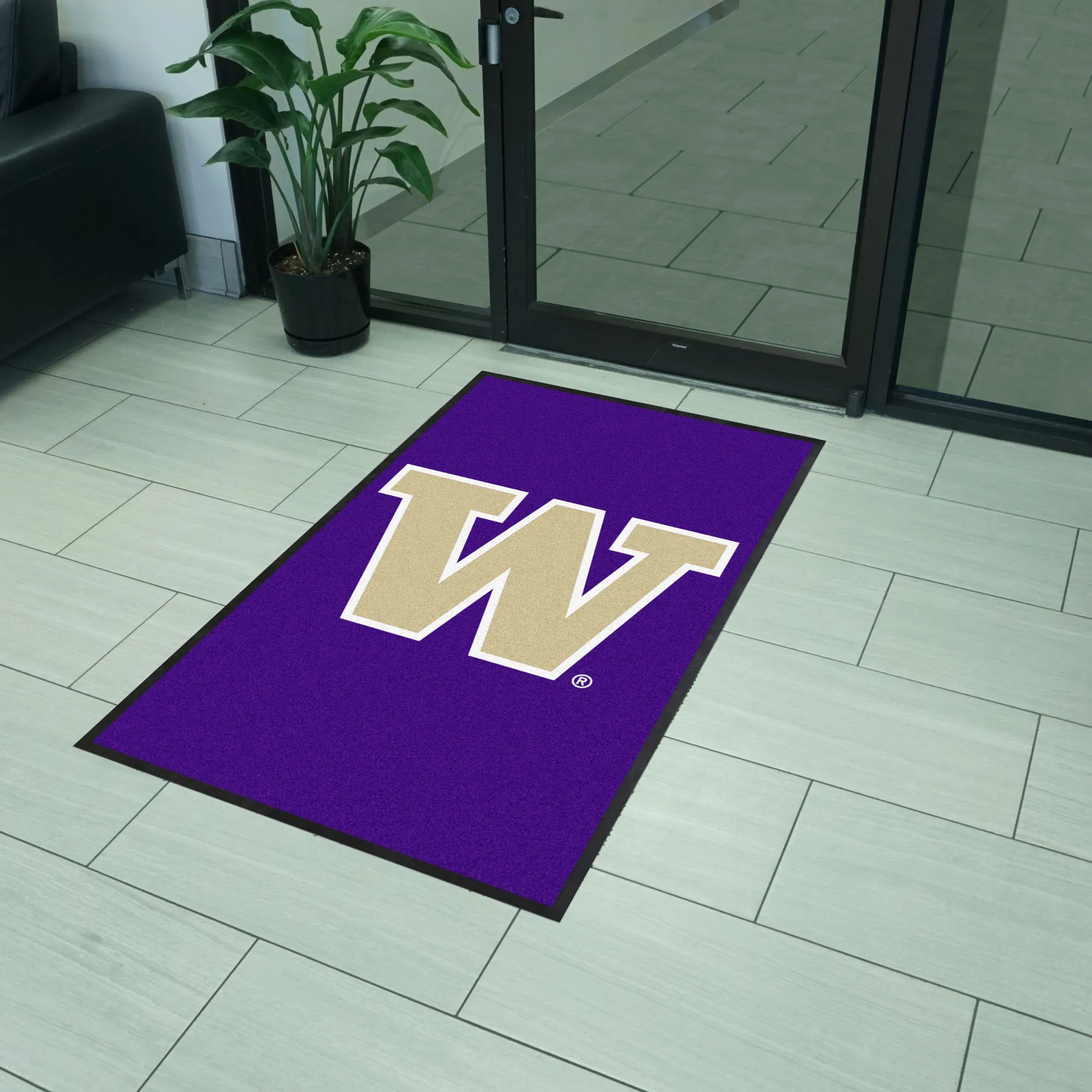 University of Washington 3X5 Logo Mat - Portrait