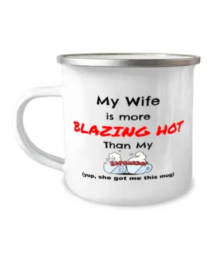 Valentine's Day Wife, Camping Mug