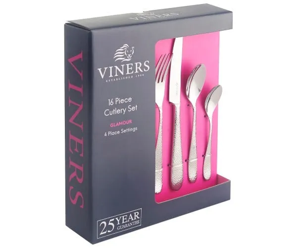 Viners Glamour Cutlery Set 16 Piece 18/10 VN0302652