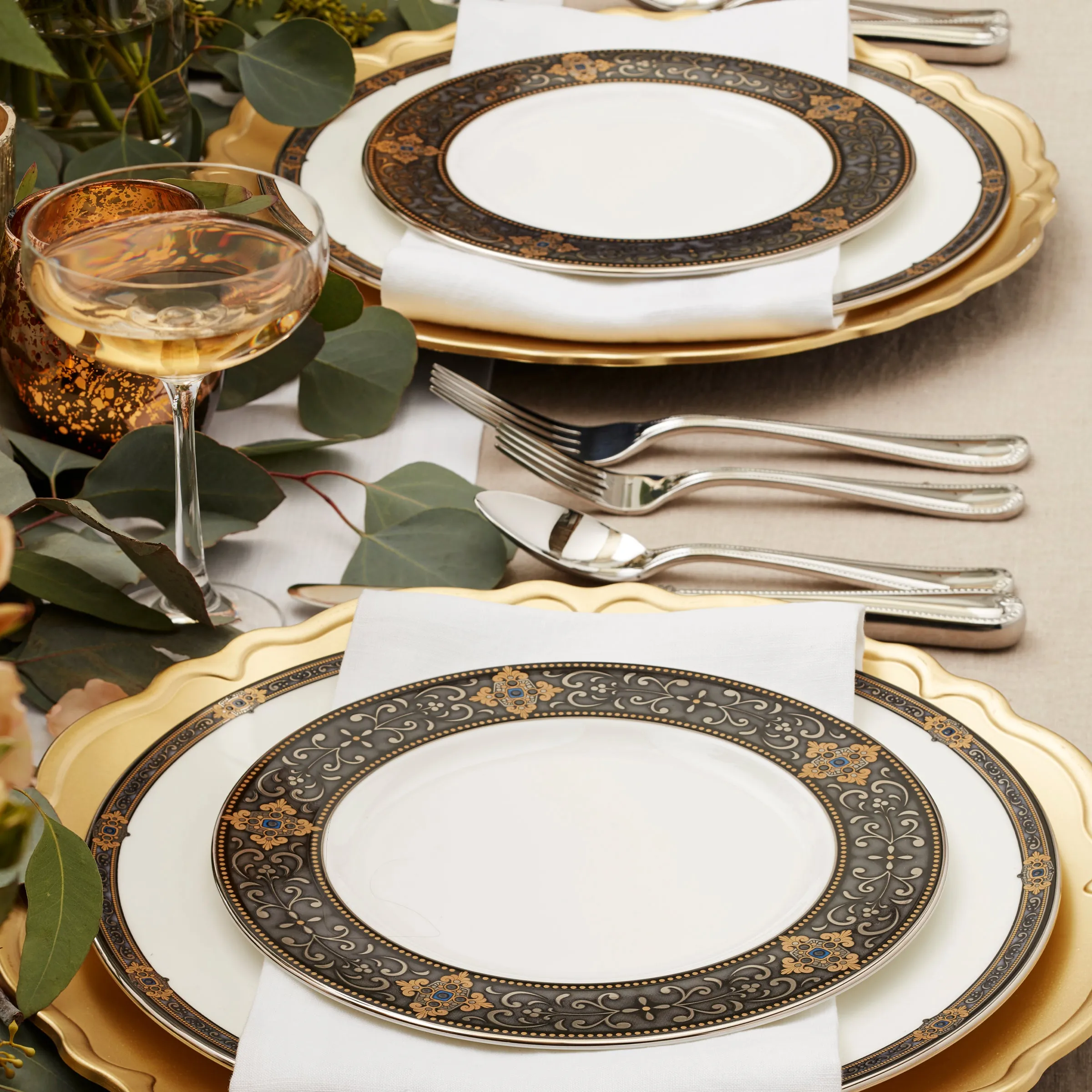 Vintage Jewel 5-Piece Place Setting