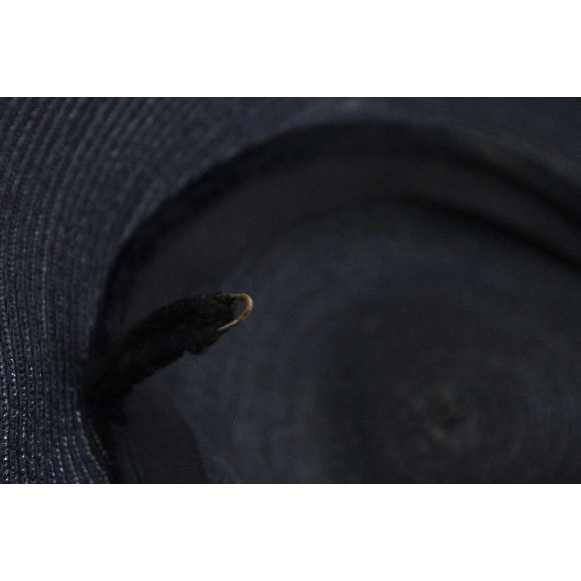 Vintage Wide Brim Dark Navy Blue Straw Hat 1940s Church Saucer Hat Pink Dahlia O/S