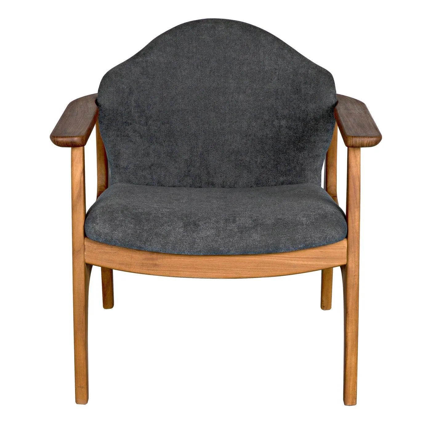 Vittorio Chair with Grey Fabric