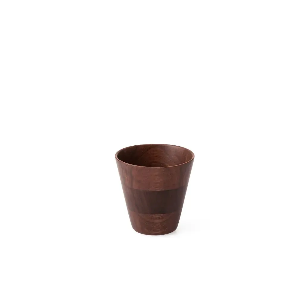 Walnut Tumbler - 3.5x3.5in | 9x9cm (ØxH) (132)