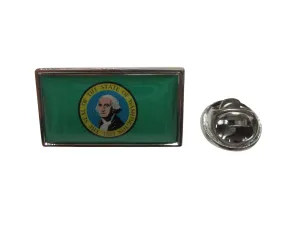 Washington Flag Design Lapel Pin