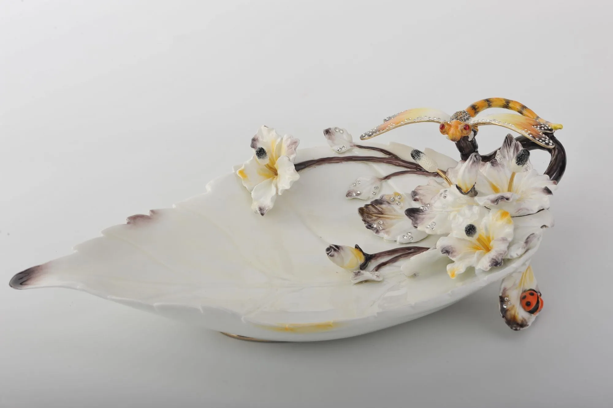 White Trinket Plate