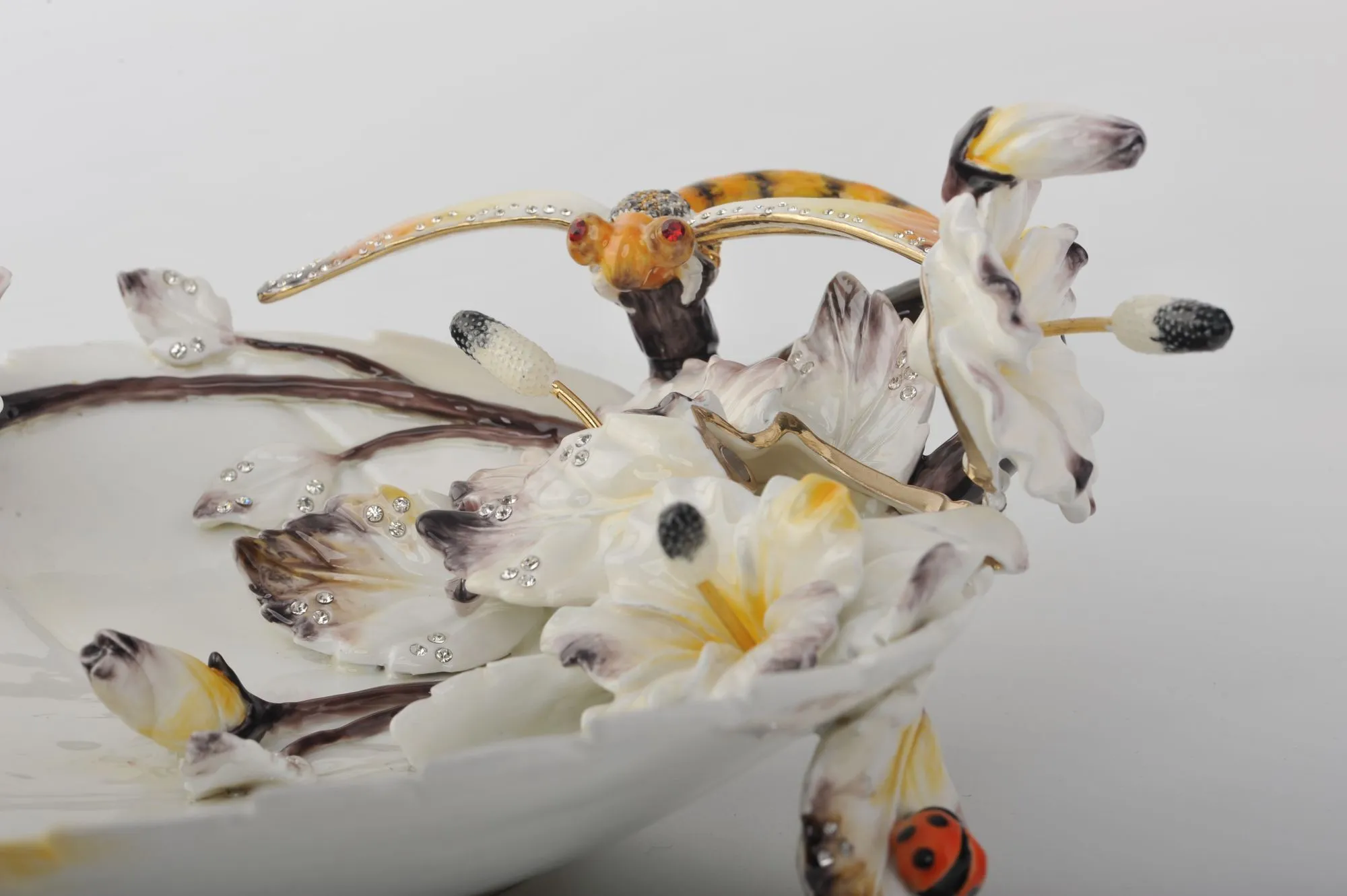 White Trinket Plate