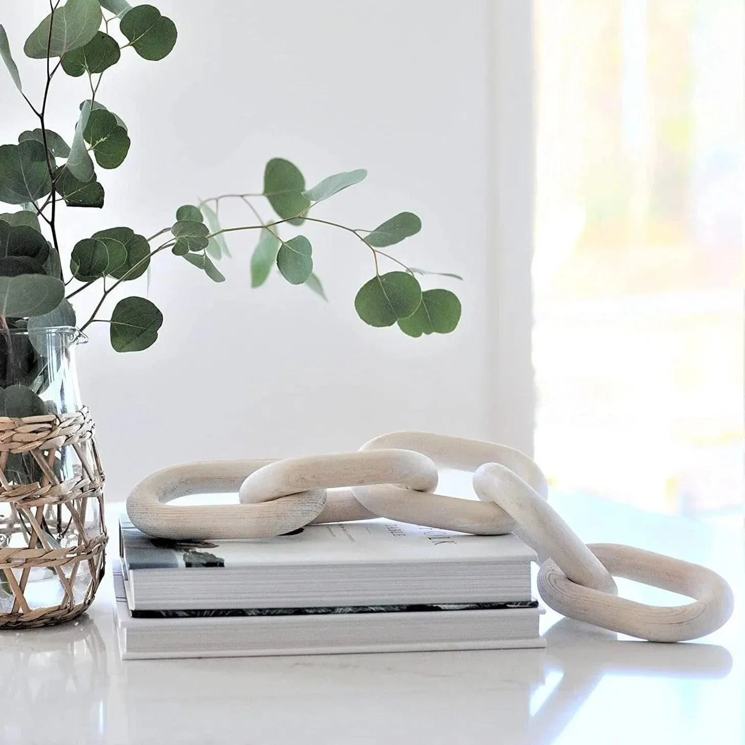 Wood Chain Link Decor