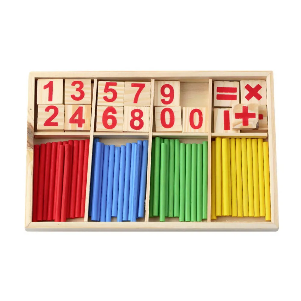 Wood Mathematics Counters