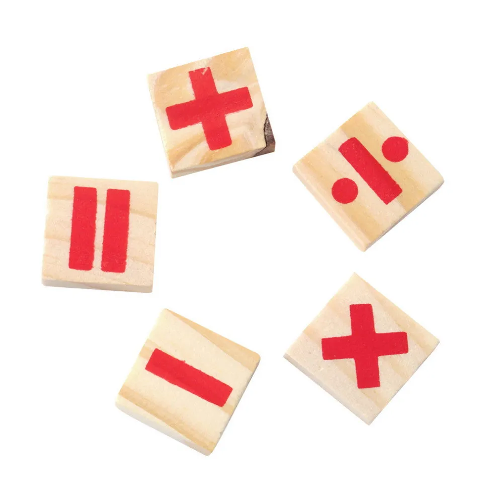 Wood Mathematics Counters