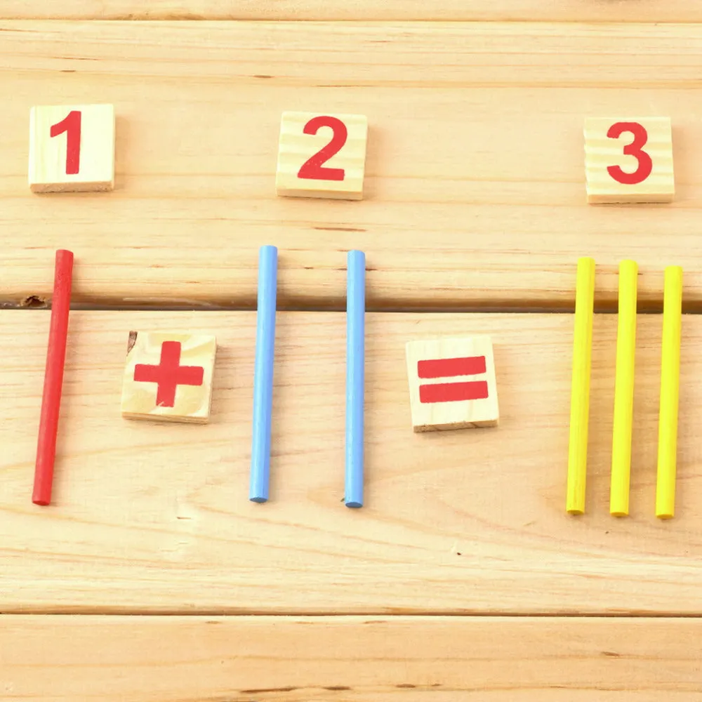 Wood Mathematics Counters