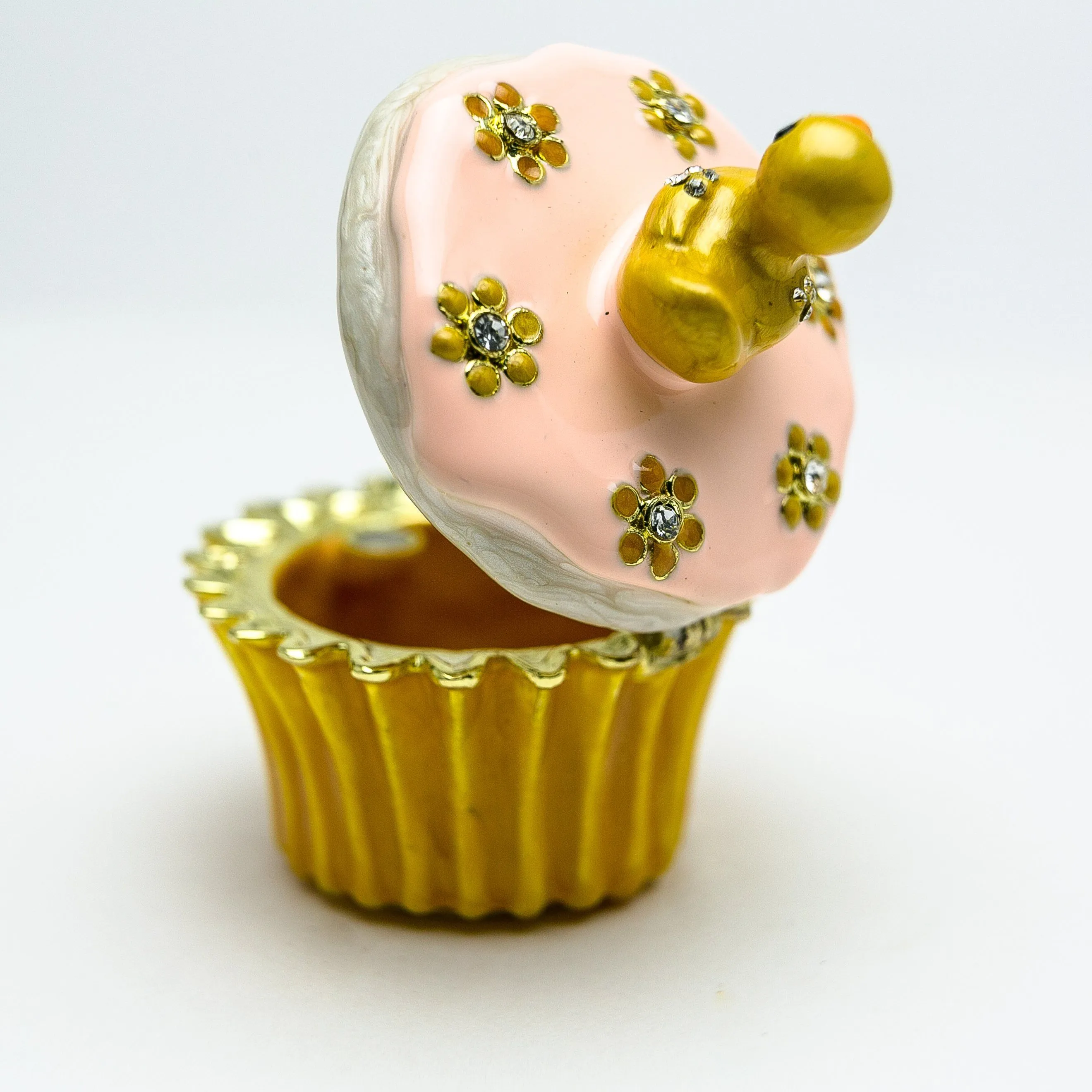 Yellow Duck on Cupcake