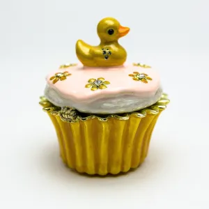 Yellow Duck on Cupcake