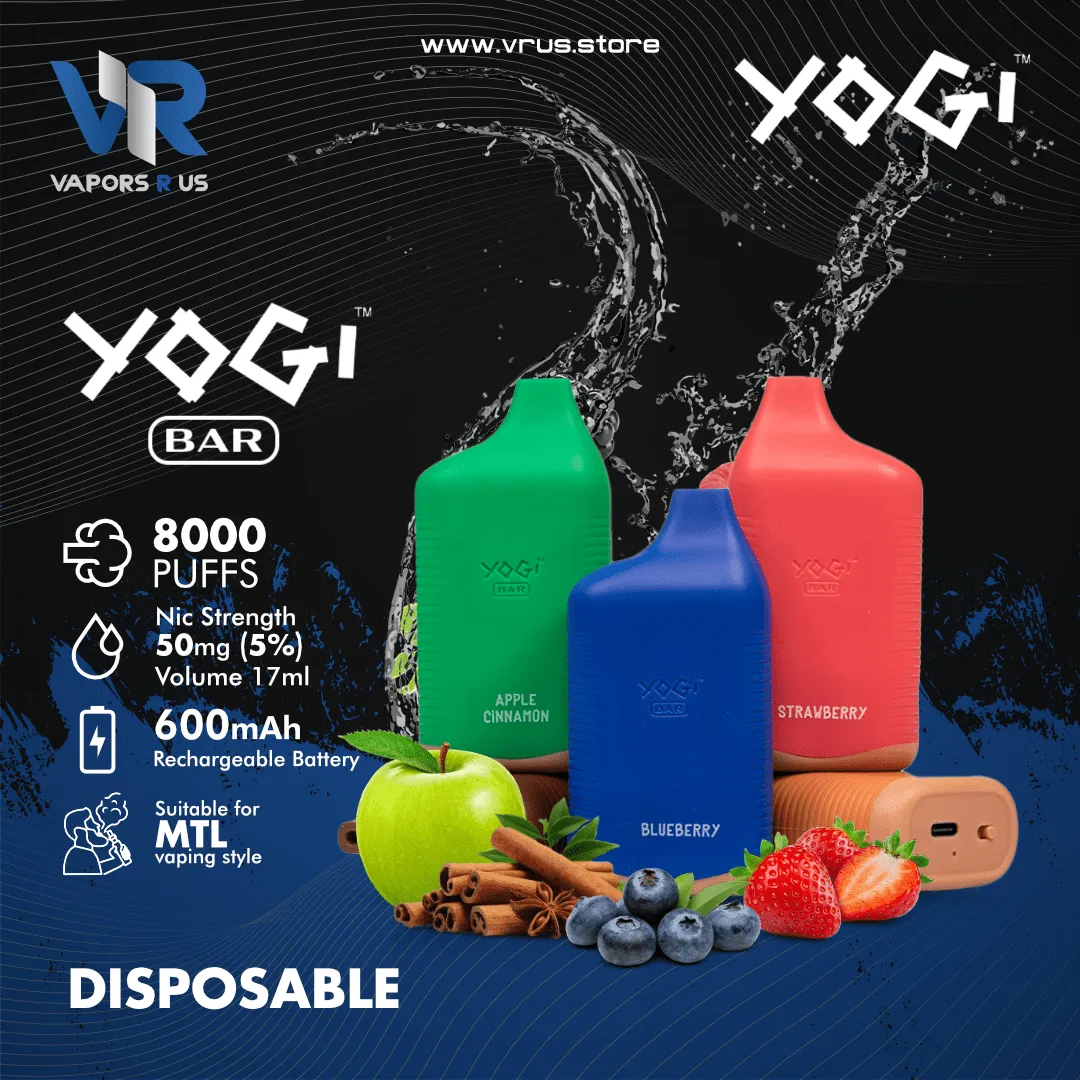 YOGI - BAR 8000 Puffs